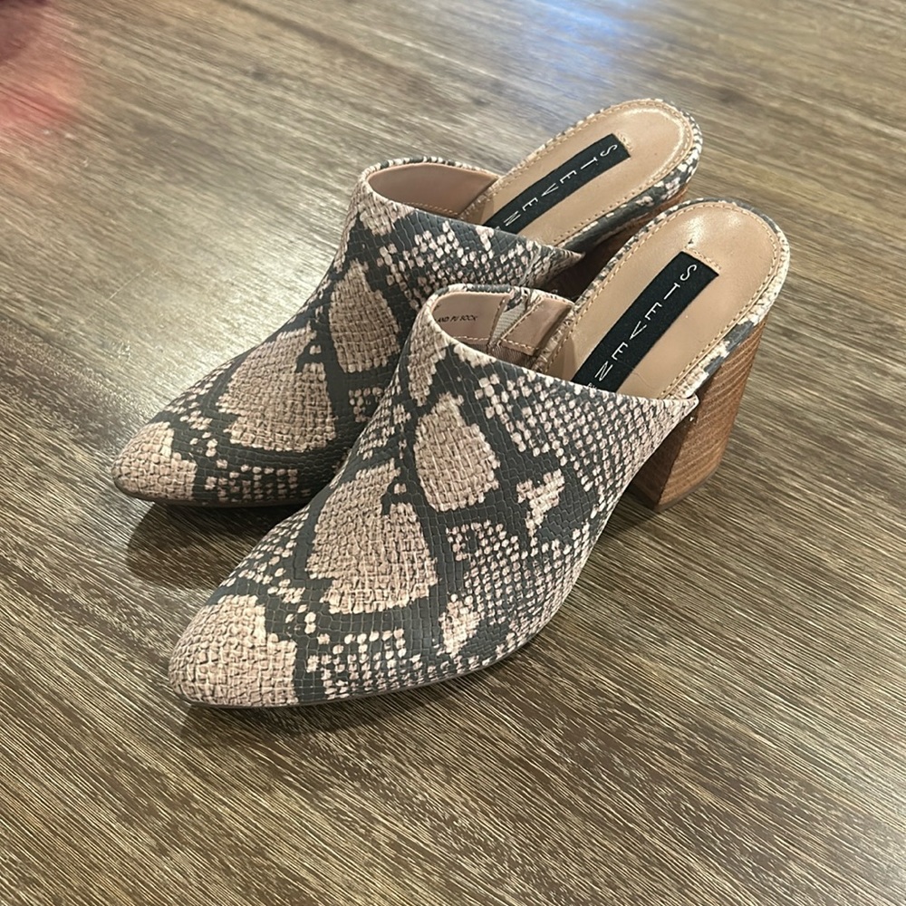 Steve Madden Snakeskin Booties